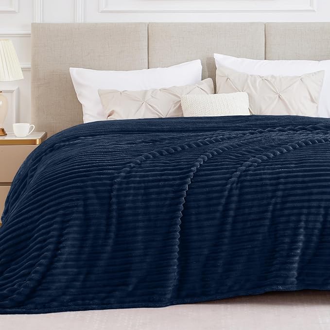 BEDELITE King Size Blanket for Bed, 300GSM Soft & Warm Fleece Blanket, by BEDELITE