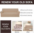 U-NICE HOME Loveseat Cover Stretch Couch Cover Sofa Cover Sofa Slipcover - Image 5