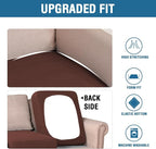 H.VERSAILTEX Super Stretch Individual Seat Cushion Covers Sofa Covers Couch - Image 6