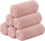 Buryeah 6 Pcs Flannel Throw Blanket Bulk 50 x 60 in Sleepover Blanket Outdoor by Buryeah