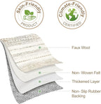 Nakagishi Area Rug 6x9 Living Room: Washable Boho Large Neutral Soft Farmhouse - Image 9