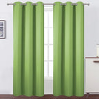 LEMOMO Light Green Thermal Blackout Curtains/42 x 95 Inch/Set of 2 Panels Room by Lemomo
