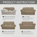 Easy-Going Stretch Oversized Loveseat Slipcover 1-Piece Sofa Cover Furniture - Image 6