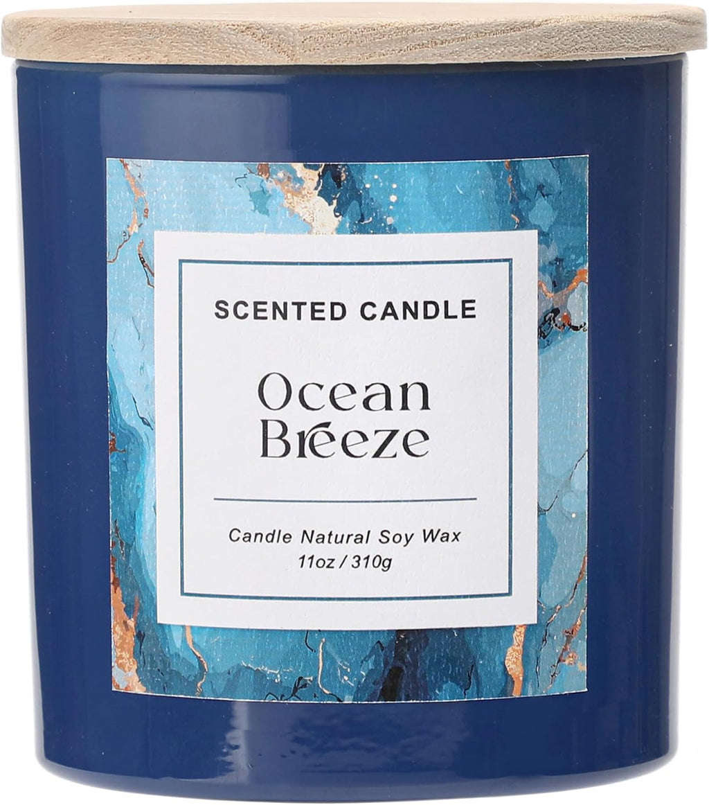 Ocean Breeze Candle,Beach Candle,Ocean Scented Candle,11 oz