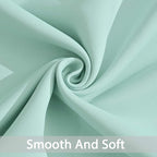 Yakamok Aqua Blackout Curtains, Thermal Insulated Light Blocking Blackout Drapes - Image 4