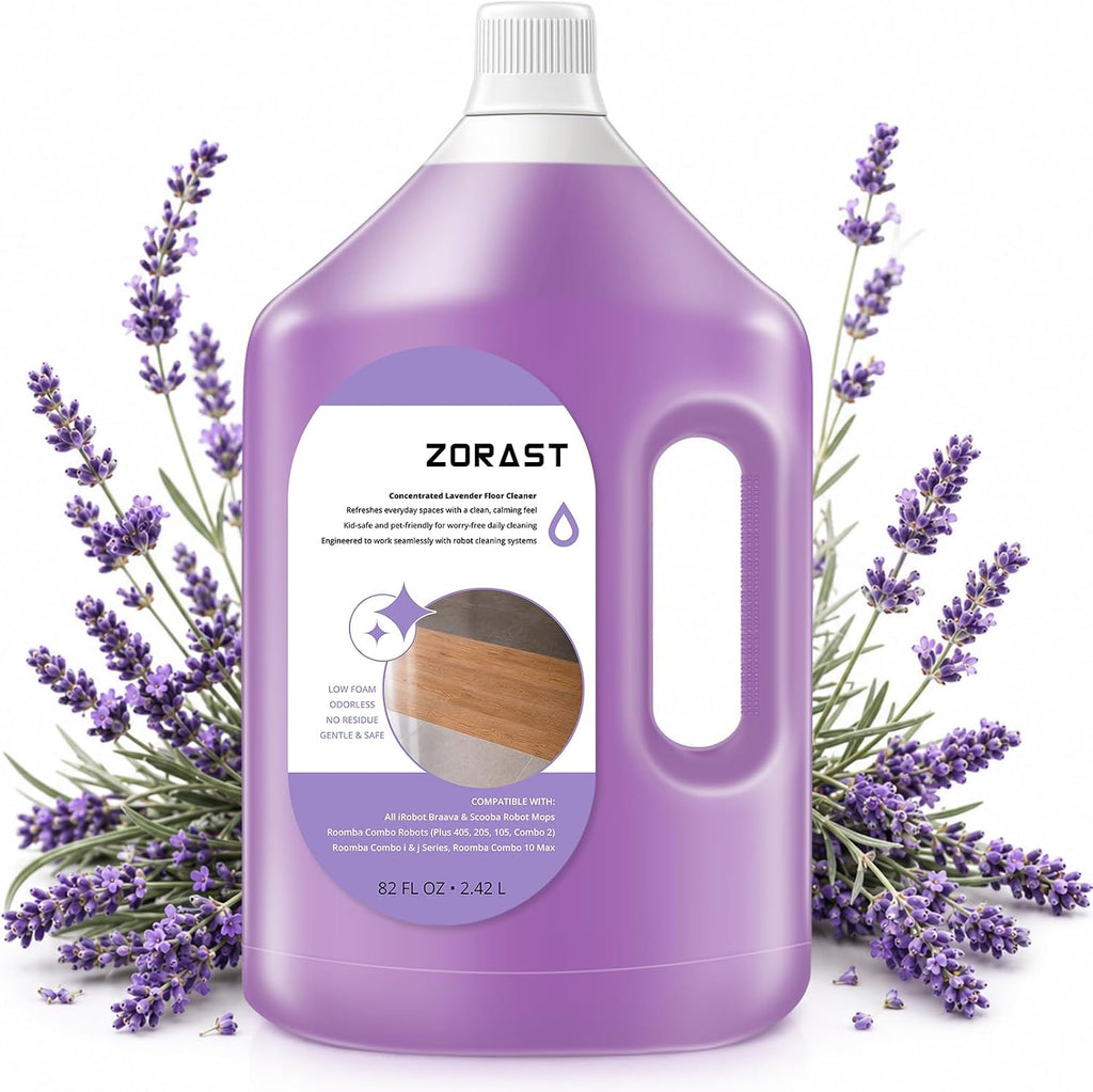 82 FL OZ Lavender Floor Cleaning Solution Compatible with iRobot Roomba