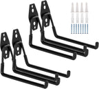 8 Pack Garage Hooks Heavy Duty, Garage Tool Organizer Wall Mount