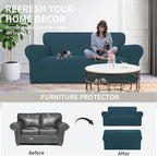 Easy-Going Stretch Oversized Loveseat Slipcover 1-Piece Sofa Cover Furniture - Image 4