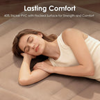 Air Mattress Queen with Built-in Pump, 18"Raised Blow Up Mattress