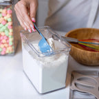 4-Pack Airtight Pantry Containers 1.9 QT Leakproof Twist-Lock Lids