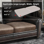 Leather Look Couch Cushion Covers Sofa Seat Slipcovers Sets Couches Furniture - Image 3