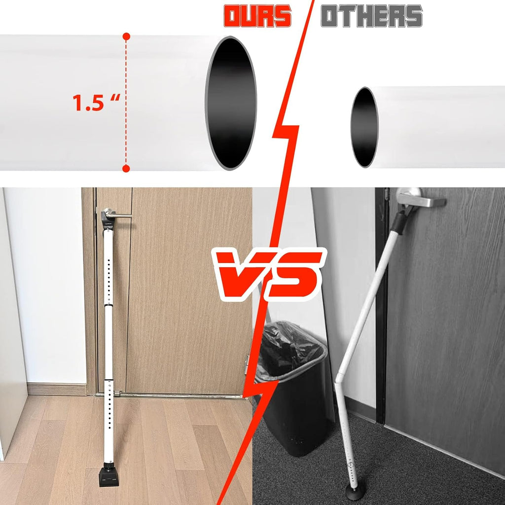 Door Security Bar Adjustable Door Jammer Door Stopper