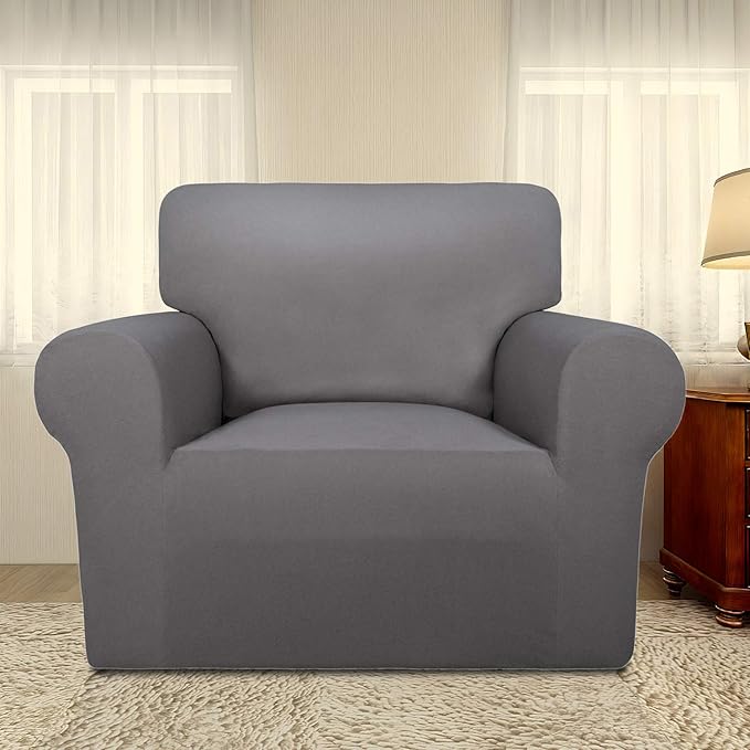 PureFit Super Stretch Chair Sofa Slipcover – Spandex Non Slip Soft Couch Sofa - Image 2
