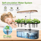 Hydroponics Growing System Indoor Garden: 12 Pods Hydroponic Planter