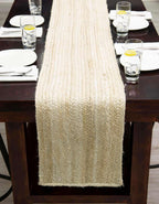 Unique Loom Braided Jute Collection Area Rug - Dhaka (1' 2" x 6' 1" Table Runner, White)