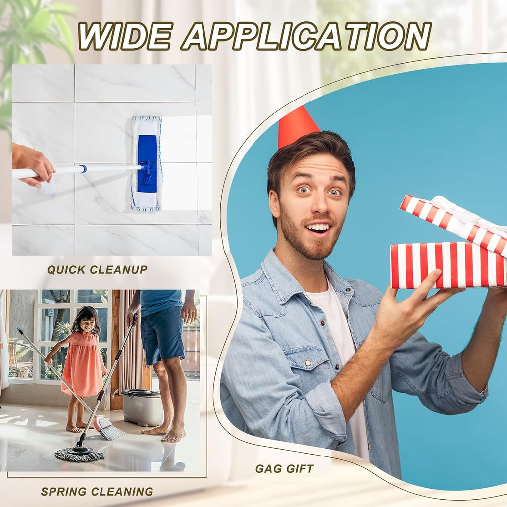 uxcell 4Pcs Mop Slippers Mop Socks Microfiber Shoe Covers Washable Pink
