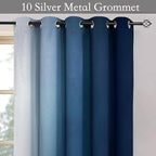 SimpleHome Ombre Room Darkening Curtains - Image 4