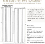 100% Blackout Shield Linen Blackout Curtains - Image 7