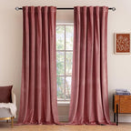 MIULEE Velvet Curtains 96 inches 2 Panels by MIULEE