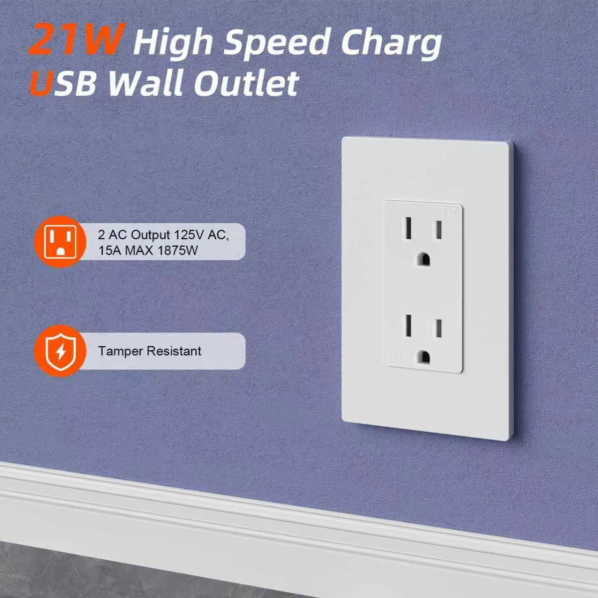 in Wall Cable Management Kit 2 AC TV Outlet Wall Kit 7.8ft Cord Power Relocation in Wall Outlet Extender for Living Room Bedroom and Home Theater