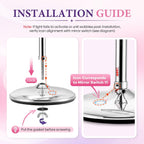 9" Makeup Mirror, 1X/20X Rechargeable Mirror with Lights