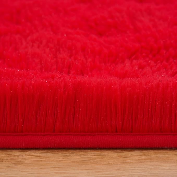 Amearea Premium Soft Area Rug 4x5.3 Feet, Modern Fluffy Rugs - Image 9