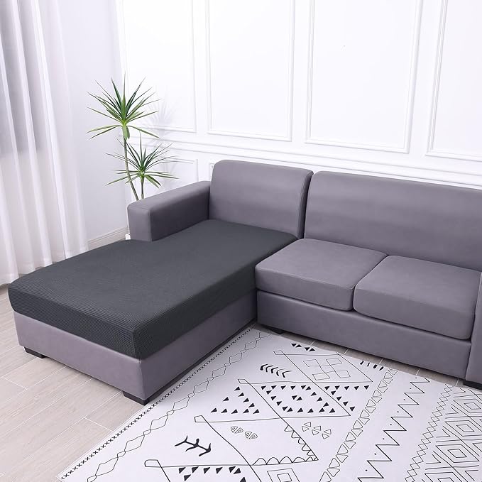 hyha Waterproof Couch Cushion Covers, Sectional Sofa Cushion Slipcovers L Shape - Image 7