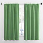 NICETOWN Kitchen Curtains, Short Blackout Drapes, Froest Green, Thermal by NICETOWN
