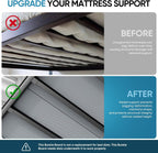 Bunkie Board Queen Size,Reinforced Wood Bed Boards for Under Mattress