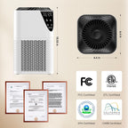 Air Purifiers for Home, H13 HEPA Filter, 25dB Quiet with Fragrance Diffuser
