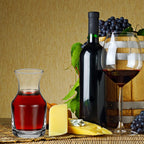 Remagr 12 Pack Wine Carafes Glass Small Single Serving Decanter,6.5 oz