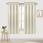 DWCN Blackout Curtains for Bedroom – Rod Pocket Thermal Insulated Noise by DWCN