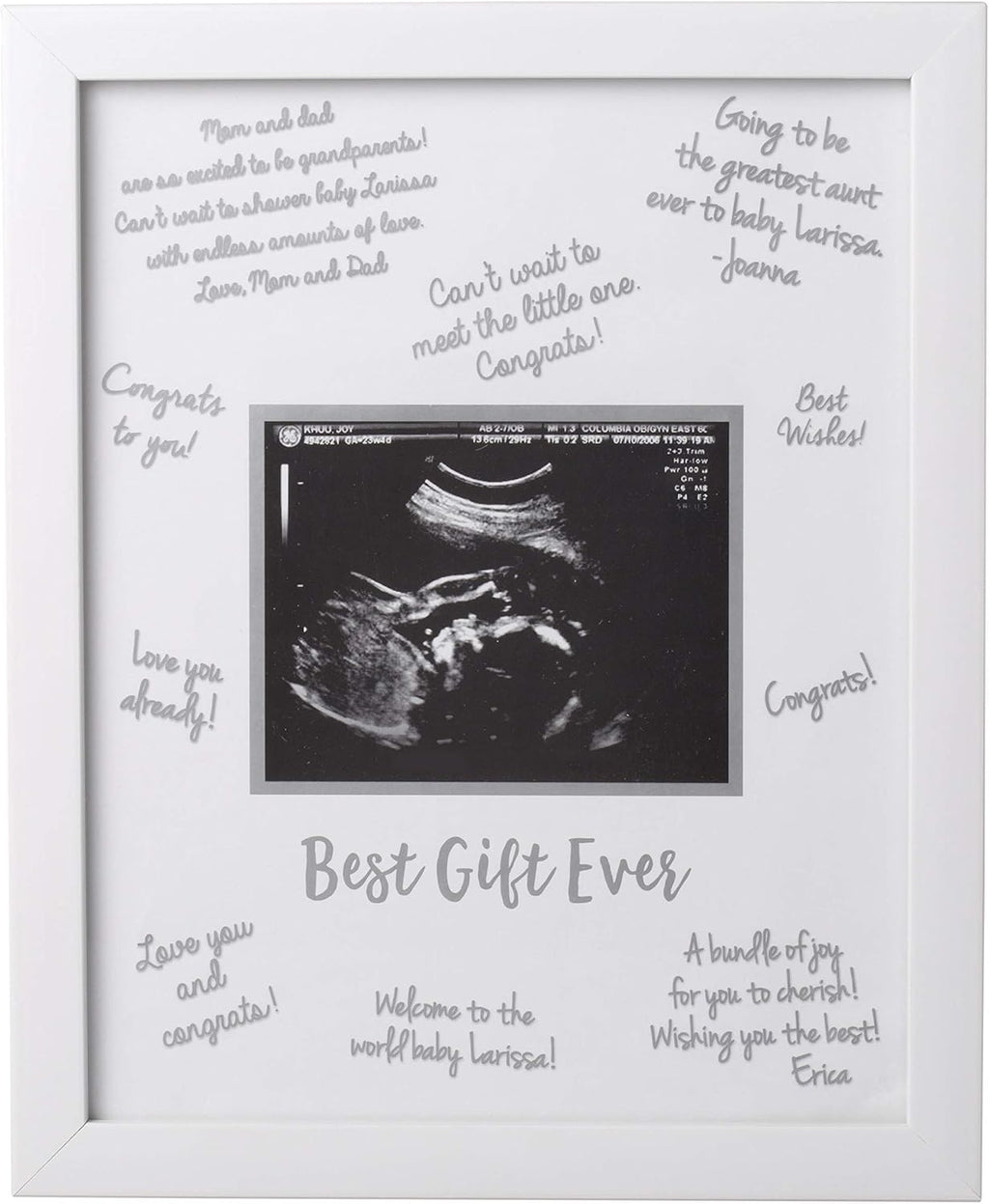 Guest Signature Sonogram Keepsake Frame