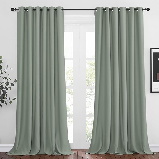 NICETOWN Room Darkening Curtains and Drapes by NICETOWN