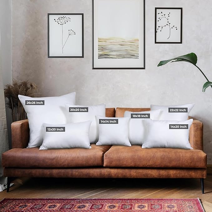 Utopia Bedding Throw Pillows – 14 x 14 Inches Down Alternative Pillows - Image 2