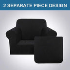 H.VERSAILTEX 2 Piece Stretch Stylish Furniture Cover/Protector Chair Covers - Image 3