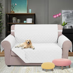 U-NICE HOME Loveseat Sofa Cover Reversible Couch Cover - Image 2