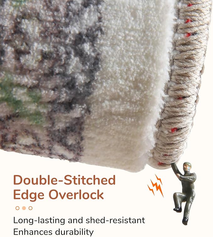 OPPODREAM Soft Area Rugs 5x7, 5x7 Washable Rug - Image 4