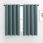 NICETOWN Blackout Kitchen Curtains 45 inch Length by NICETOWN