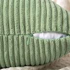 MIULEE Sage Green Decorative Throw Pillow Covers 18x18 Inch - Image 3