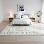 Washable Rugs 8x10 Area Rugs for Living Room- Large Vintage Rugs for Bedroom - Image 8