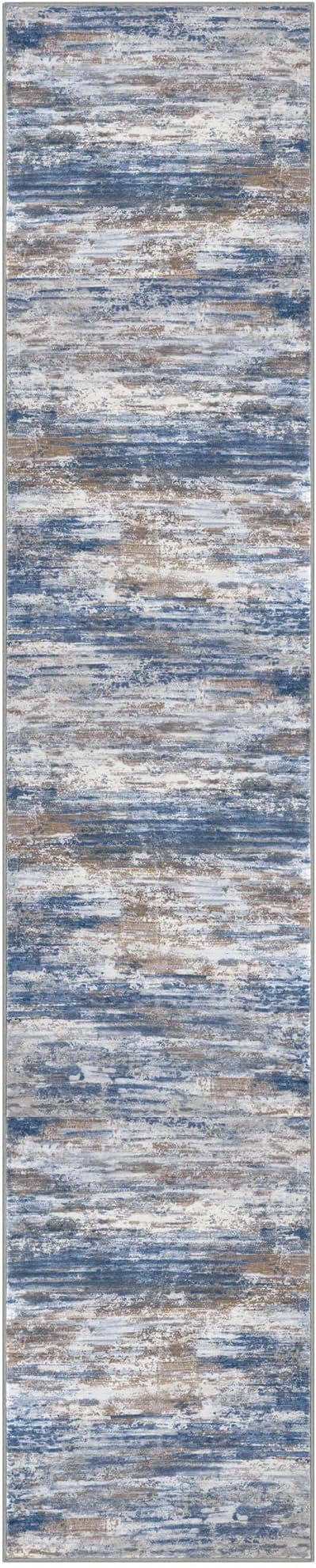 KOZYFLY Modern Abstract Hallway Runner, 2x10 Washable Rug Runner Non-Slip Soft - Image 8