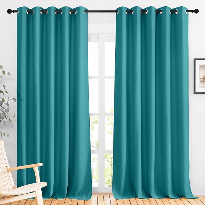 NICETOWN Bedroom Blackout 110 inch Curtains by NICETOWN