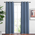 NICETOWN Stone Blue Blackout Curtains by NICETOWN