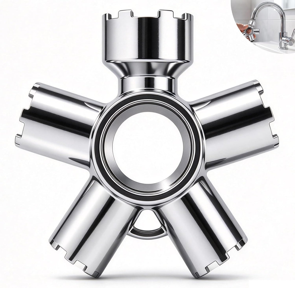 10-in-1 Faucet Aerator Removal Tool Kit,Universal Key M16.5-M28 Hidden STD