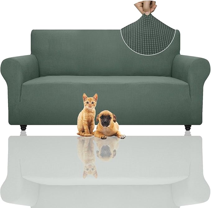 ZNSAYOTX Super Stretch Couch Cover Universal Sofa Covers by ZNSAYOTX