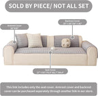 Velvet Couch Covers for Dogs, Dog Sectional Couch Covers, Pet Couchs Cover for - Image 2