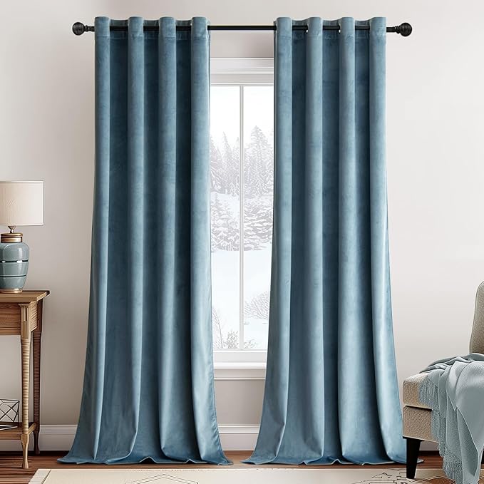 MIULEE Velvet Curtains by MIULEE