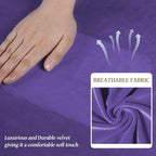 WEERRW 4 Pieces Velvet High Stretch Couch Covers - Image 4
