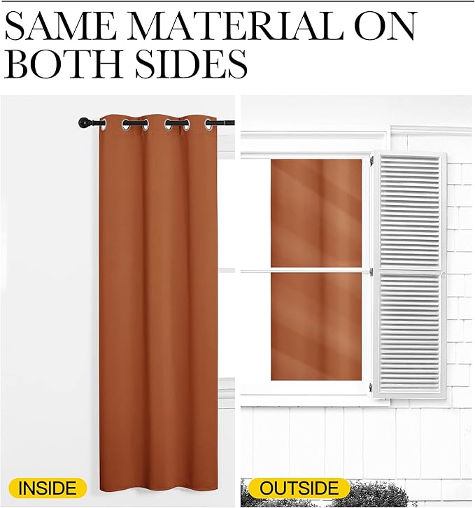 NICETOWN Halloween Insulated Curtains Blackout Draperies - Image 6